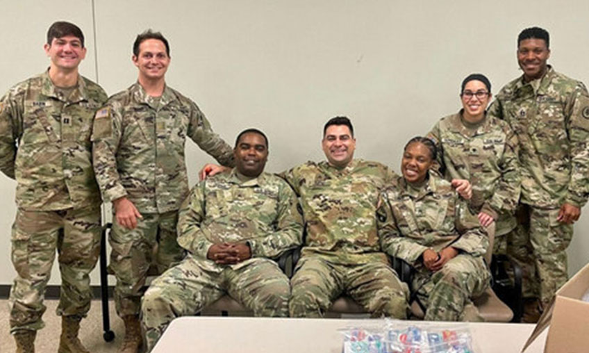 Louisiana's National Guard Promoting Dental Health