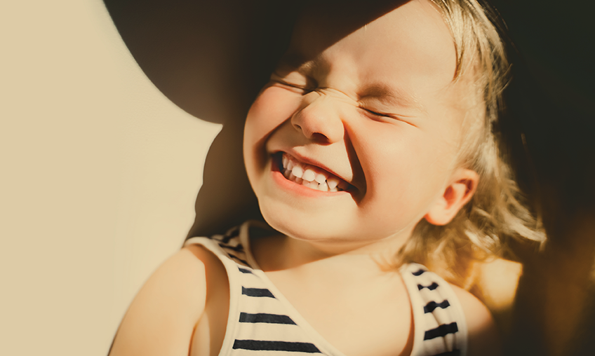 Smiling girl