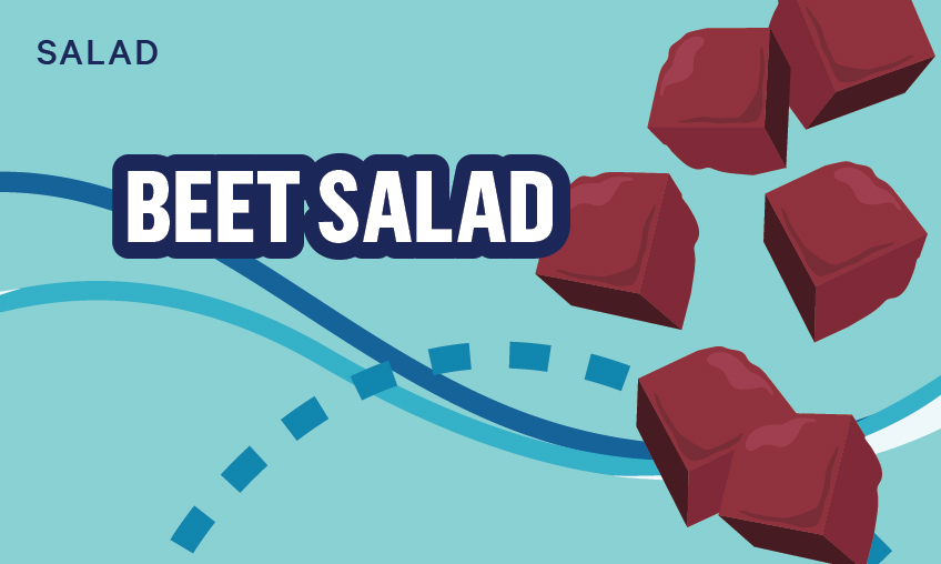 chopped power salad with chicken